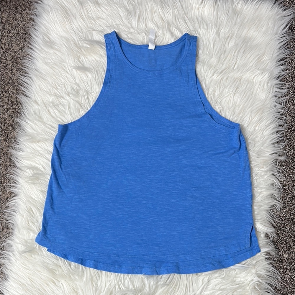 Flawed Z By Zella Blue Muscle Tank Size XS